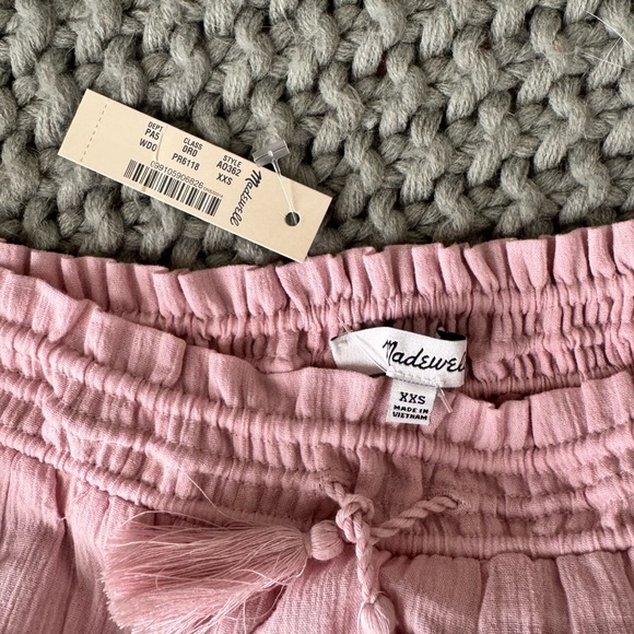 Madewell NWT Cotton Midi Skirt w Elastic Waist - Picture 6 of 9